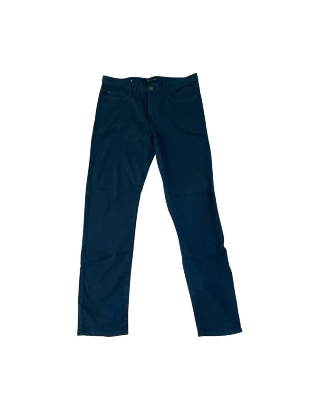 NWOT Banana Republic  Men's 34x34 Navy Blue Straight Chino Pants Cotton Blend
